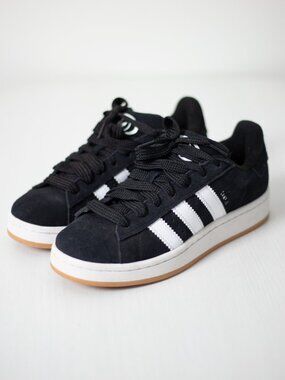 Adidas Campus Sneakers Black Suede | Mens 6